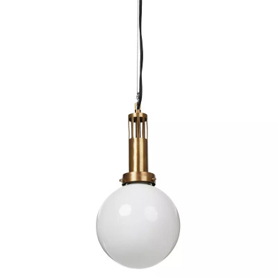 Four Hands Aldis Globe Pendant - Brushed Brass