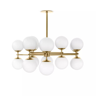 Four Hands Zodiac Chandelier - Burnished Brass