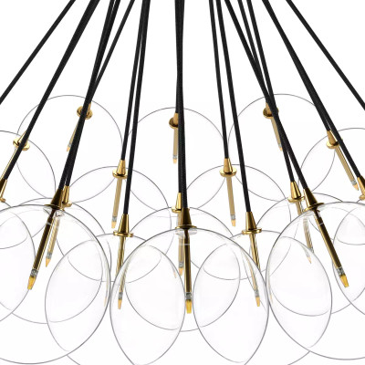 Four Hands Cloud Chandelier - Burnished Brass