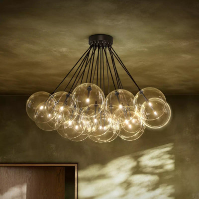 Four Hands Cloud Chandelier - Black Gunmetal