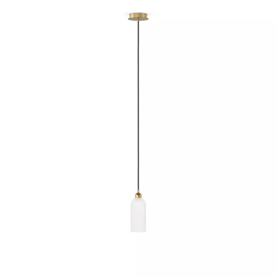 Four Hands Odyssey Single Pendant - Burnished Brass - Medium