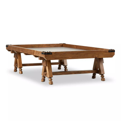 Four Hands The Don't Try To Explain It Table - Distressed Brown Veneer