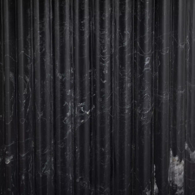 Four Hands Oranda Coffee Table - Black Scalloped Marble