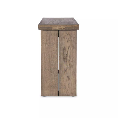 Four Hands Warby Console Table - Worn Oak Veneer