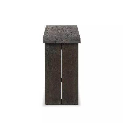 Four Hands Warby Console Table - Worn Black Veneer