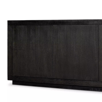 Four Hands Warby Sideboard - Worn Black Veneer