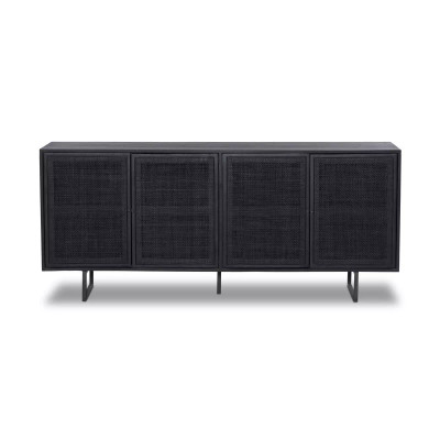 Four Hands Carmel Sideboard - Black Wash