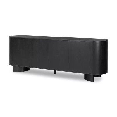 Four Hands Paden Sideboard - Aged Black Acacia