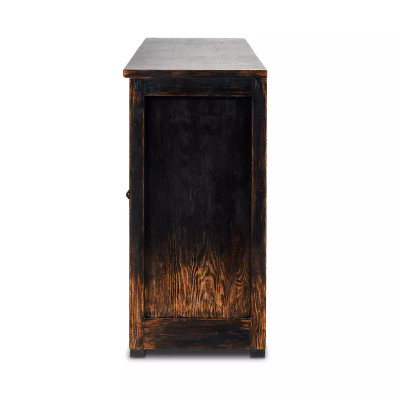 Four Hands It Takes An Hour Sideboard - Distressed Black - 122"