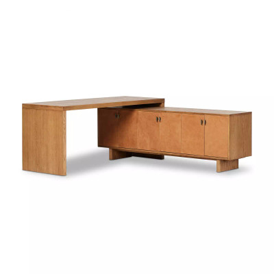 Four Hands Posada L - Shaped Desk