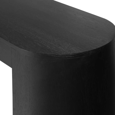 Four Hands Pilar Desk - Ebony Oak Veneer