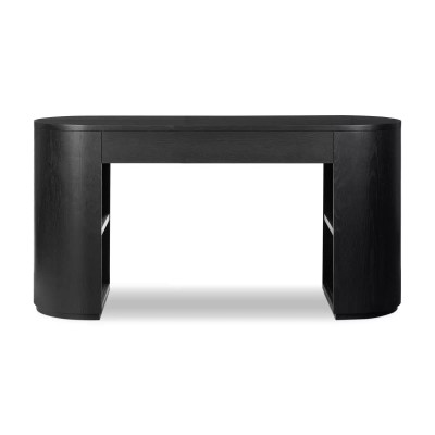 Four Hands Pilar Desk - Ebony Oak Veneer