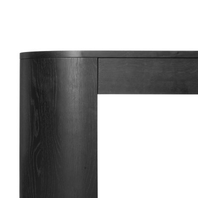 Four Hands Pilar Desk - Ebony Oak Veneer