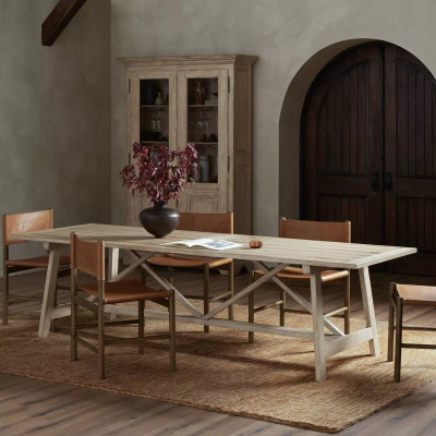 Four Hands The 1500 Kilometer Dining Table - Natural Pine
