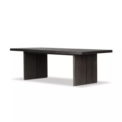 Four Hands Warby Dining Table - Worn Black Oak