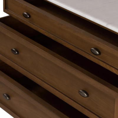 Four Hands Toulouse Chest - Toasted Oak W/ Polished White