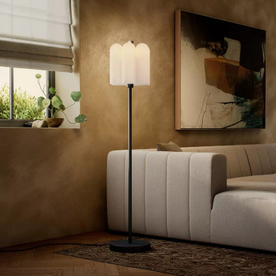 Four Hands Odyssey 6 Floor Lamp - Black Gunmetal