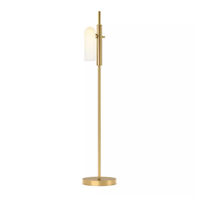 Four Hands Odyssey 1 Floor Lamp - Burnished Brass