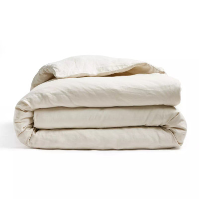 Four Hands Sable Duvet Cover - Sable White Sand - Queen