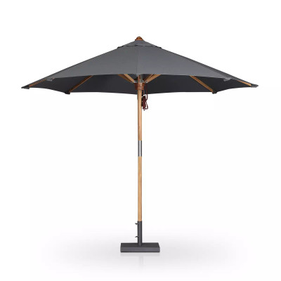 Four Hands Baska Outdoor Round Umbrella - Arashi Graphite