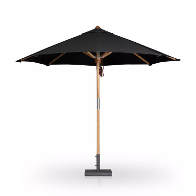 Four Hands Baska Outdoor Round Umbrella - Arashi Black