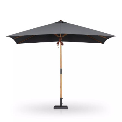 Four Hands Baska Outdoor Rectangular Umbrella - Arashi Graphite