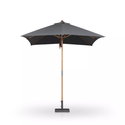 Four Hands Baska Outdoor Rectangular Umbrella - Arashi Graphite