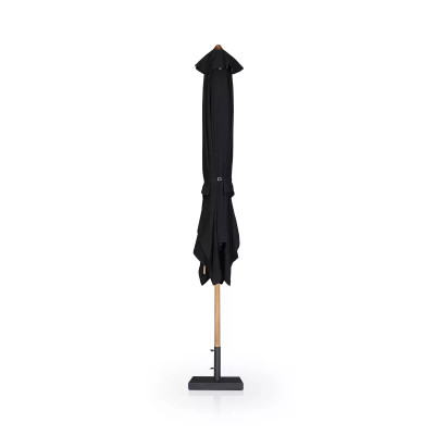 Four Hands Baska Outdoor Rectangular Umbrella - Arashi Black