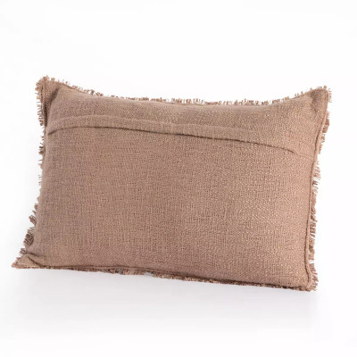 Four Hands Tharp Outdoor Pillow - Textured Taupe - 16"X24" - Cover Only