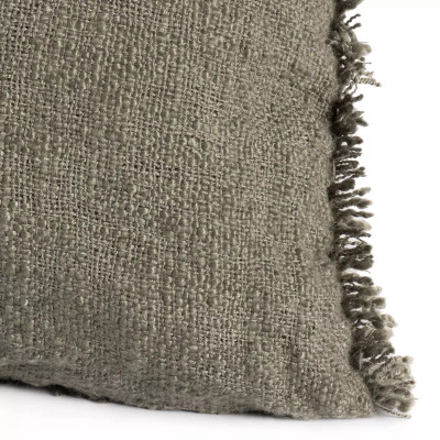 Four Hands Tharp Outdoor Pillow - Textured Olive - 16"X24" - Cover Only