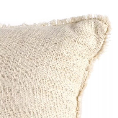 Four Hands Tharp Outdoor Pillow - Natural Cream - 20"X20" - Cover Only