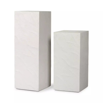 Four Hands Corian Outdoor Pedestal - Large