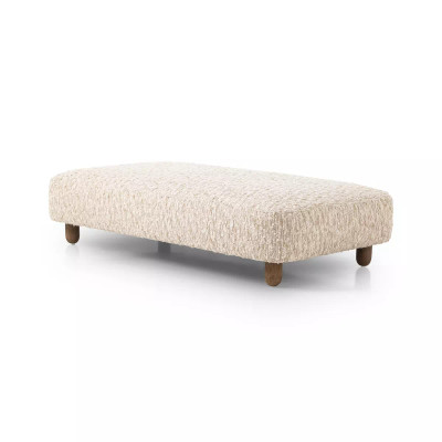 Four Hands Aniston Rectangle Ottoman - Solema Cream