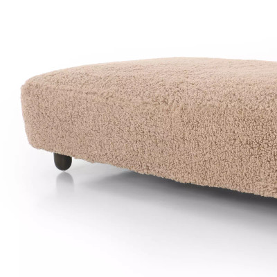 Four Hands Aniston Rectangle Ottoman - Andes Toast