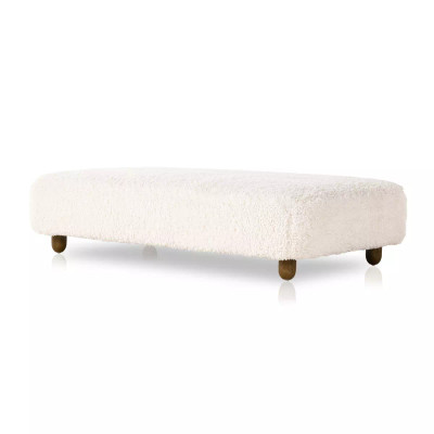 Four Hands Aniston Rectangle Ottoman - Andes Natural