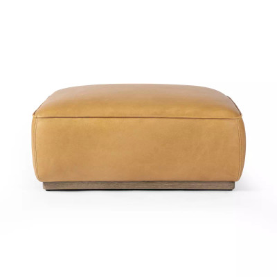 Four Hands Sinclair Square Ottoman - 36" - Palermo Butterscotch