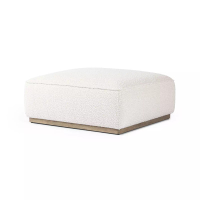 Four Hands Sinclair Square Ottoman - 36" - Knoll Natural