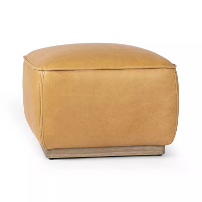 Four Hands Sinclair Square Ottoman - 21" - Palermo Butterscotch