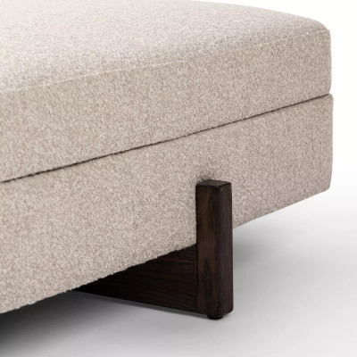 Four Hands Esben Square Storage Ottoman - 39"