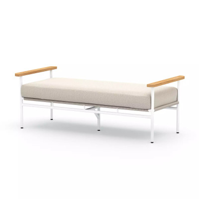 Four Hands Aroba Outdoor Bench - 53" - Faye Sand (Closeout)