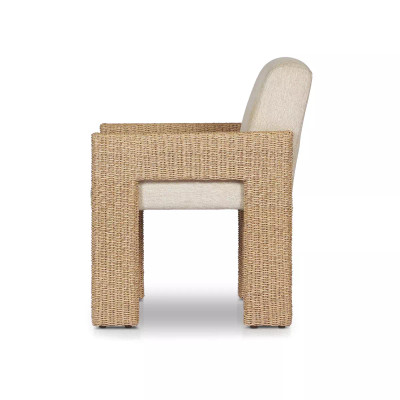 Four Hands Amur Outdoor Dining Chair - Ellor Beige