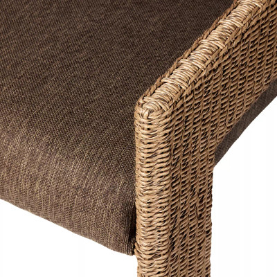 Four Hands Amur Outdoor Dining Chair - Faux Dark Hyacinth