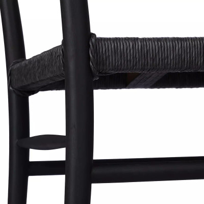 Four Hands Lomas Outdoor Dining Chair - Vintage Charcoal