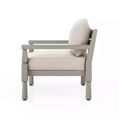 Four Hands Waller Outdoor Chair - Faye Sand - Weathered Grey (Closeout)