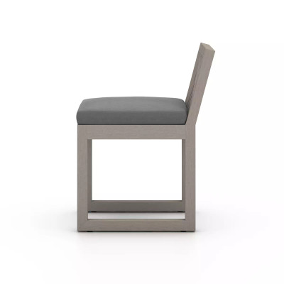 Four Hands Avalon Outdoor Dining Chair, Weathered Grey - Charcoal (Closeout)