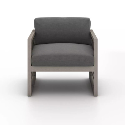 Four Hands Avalon Outdoor Chair - Venao Charcoal - Grey Wash