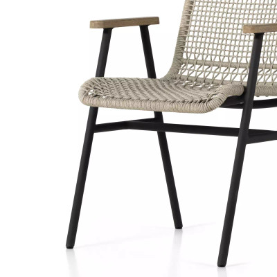 Four Hands Avera Outdoor Dining Armchair - Bronze