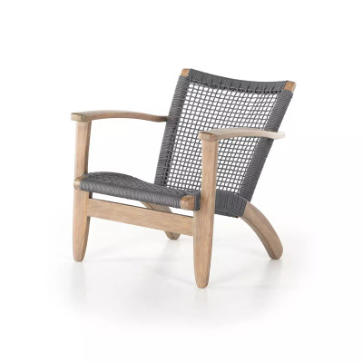 Four Hands Novato Outdoor Chair - Natural Eucalyptus