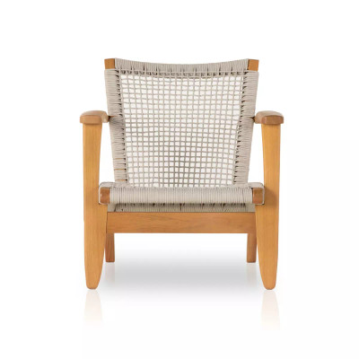 Four Hands Novato Outdoor Chair - Auburn Eucalyptus