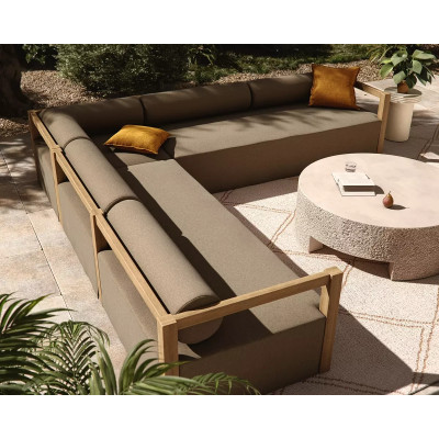 Four Hands Laskin Outdoor 3Pc Sectional